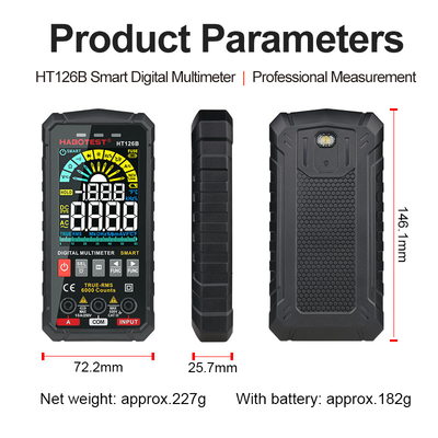 Вольтамперомметр высокой точности портативный цифровой с красочным дисплеем LCD