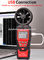 ветромер цифров батарей 3x1.5V AAA Handheld, метр ветра 60 цифров степени